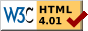 Valid HTML 4.0 1 Transitional